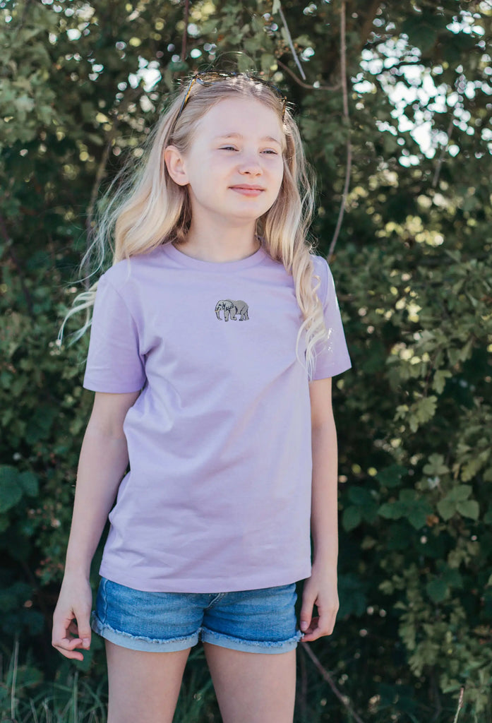elephant childrens t-shirt Big Wild Thought