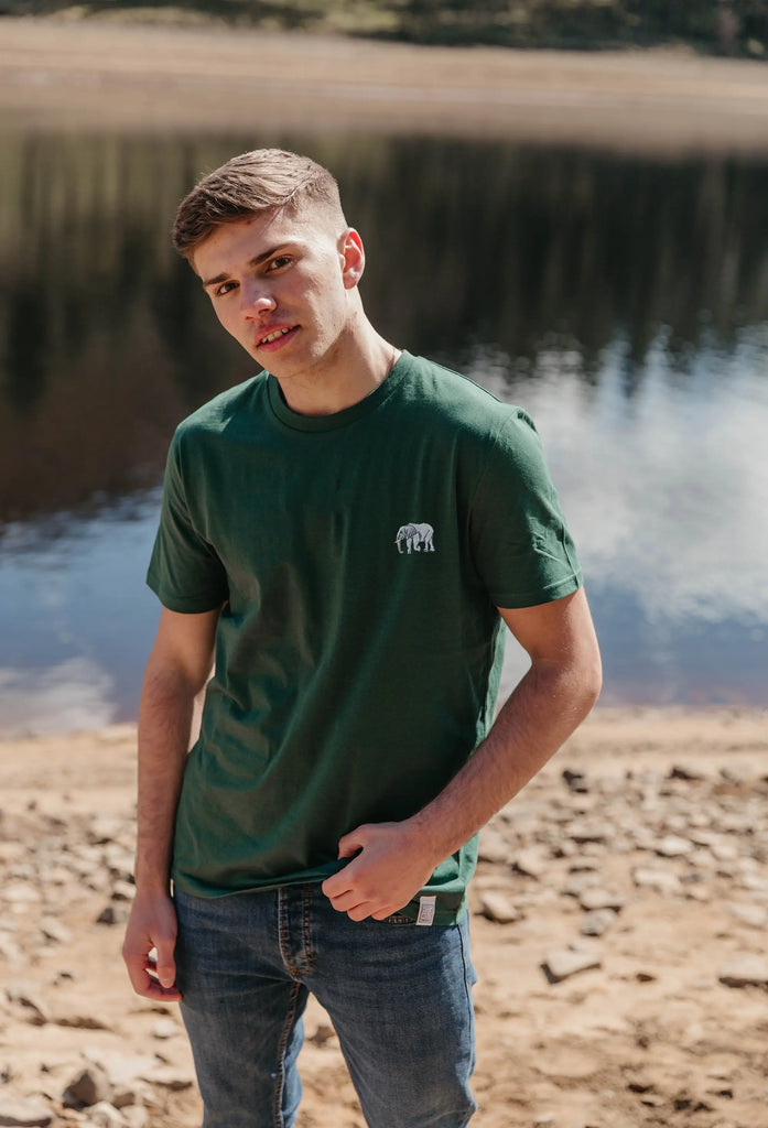 elephant mens t-shirt Big Wild Thought