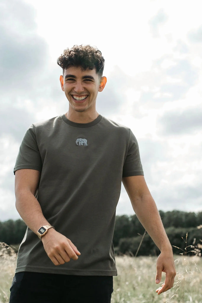 elephant mens t-shirt Big Wild Thought