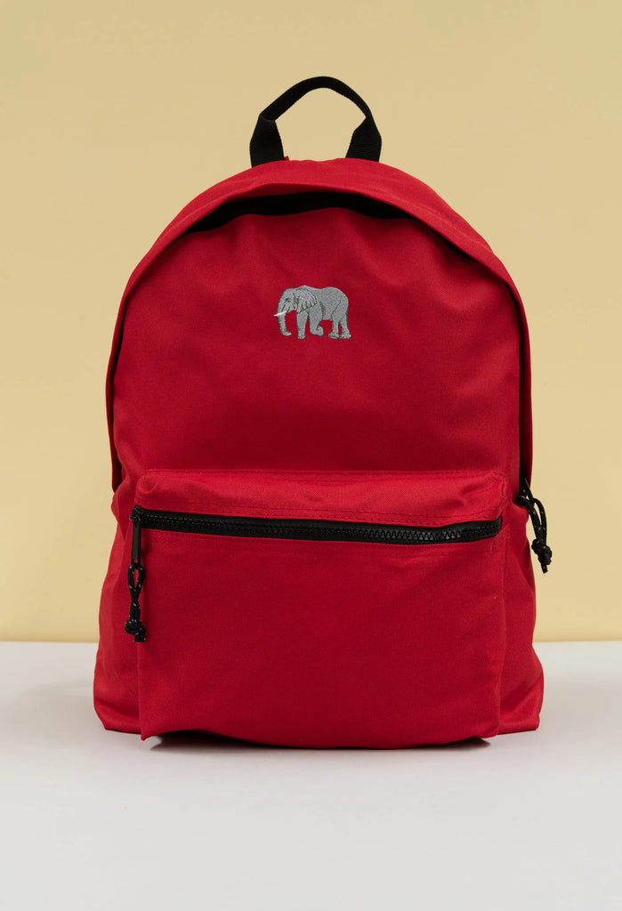 elephant recycled backpack Big Wild Thought