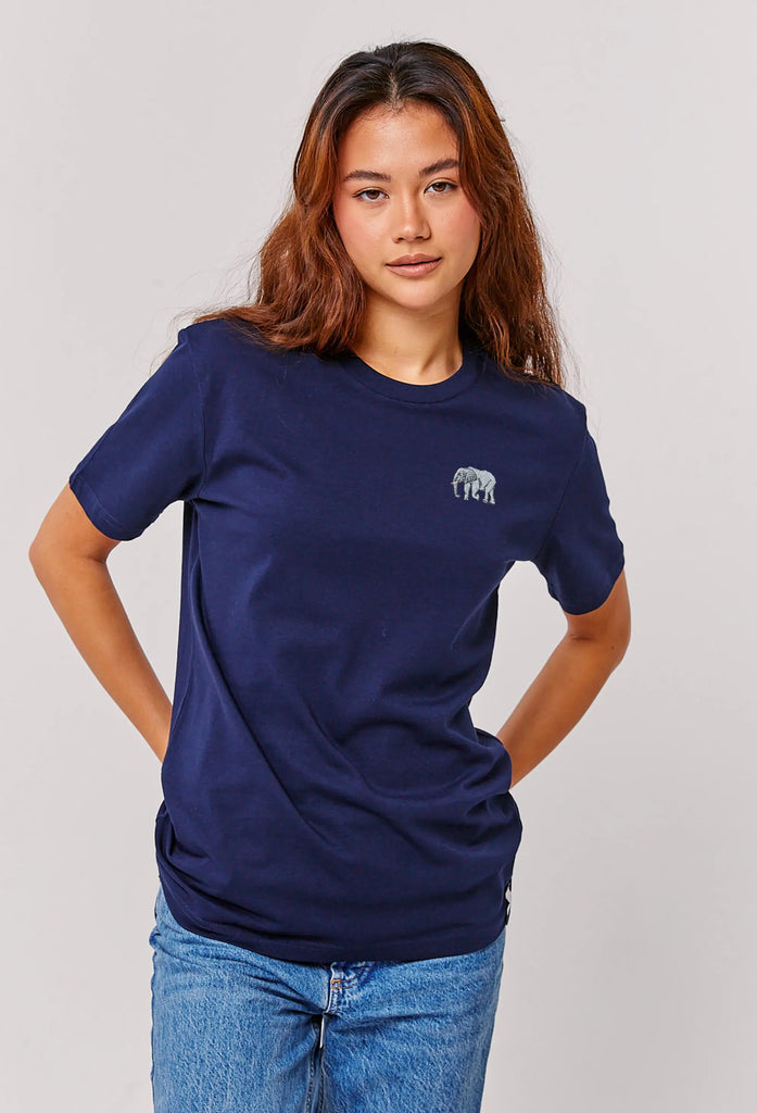 elephant womens t-shirt Big Wild Thought