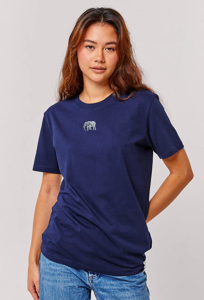 elephant womens t-shirt Big Wild Thought