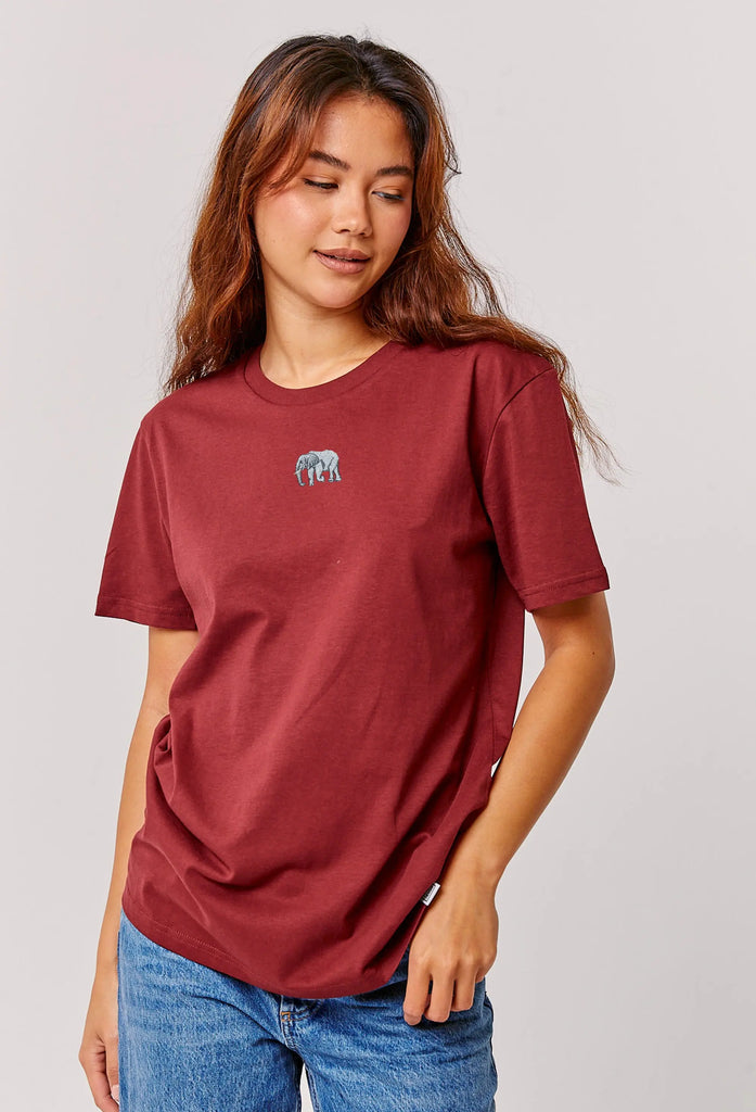elephant womens t-shirt Big Wild Thought