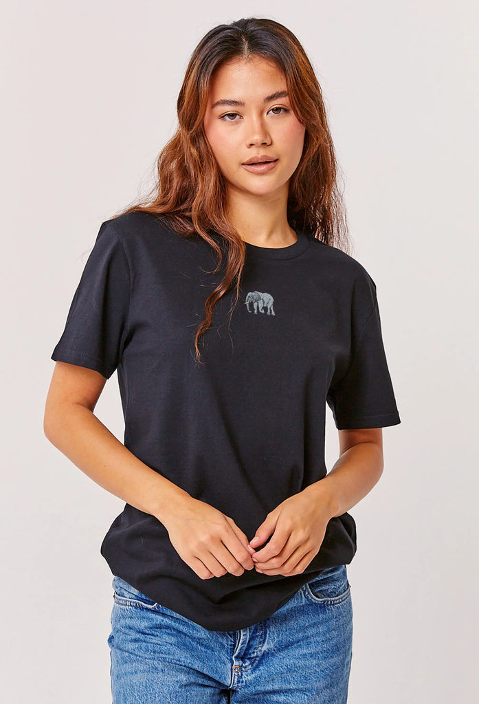 elephant womens t-shirt Big Wild Thought