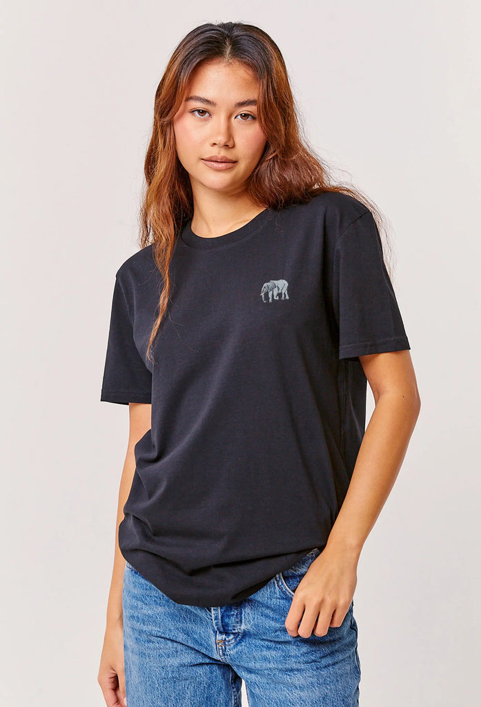 elephant womens t-shirt Big Wild Thought