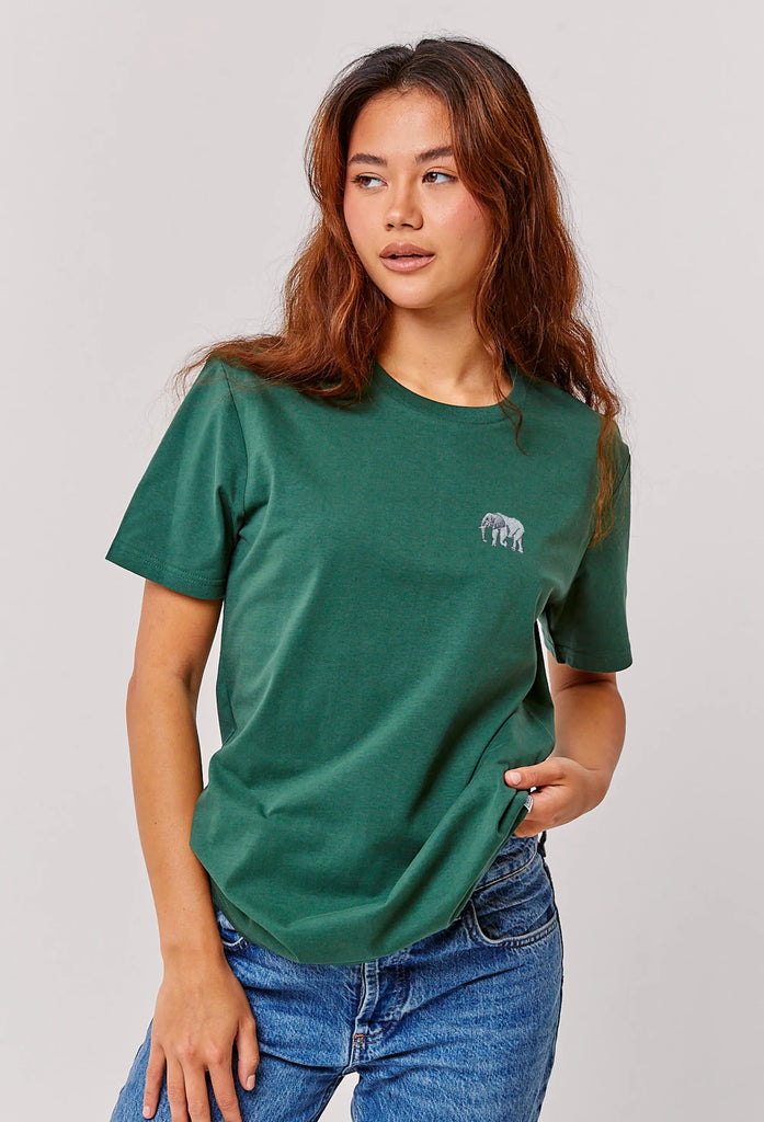 elephant womens t-shirt Big Wild Thought
