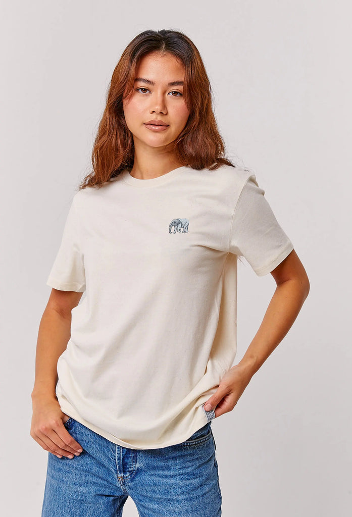 elephant womens t-shirt Big Wild Thought