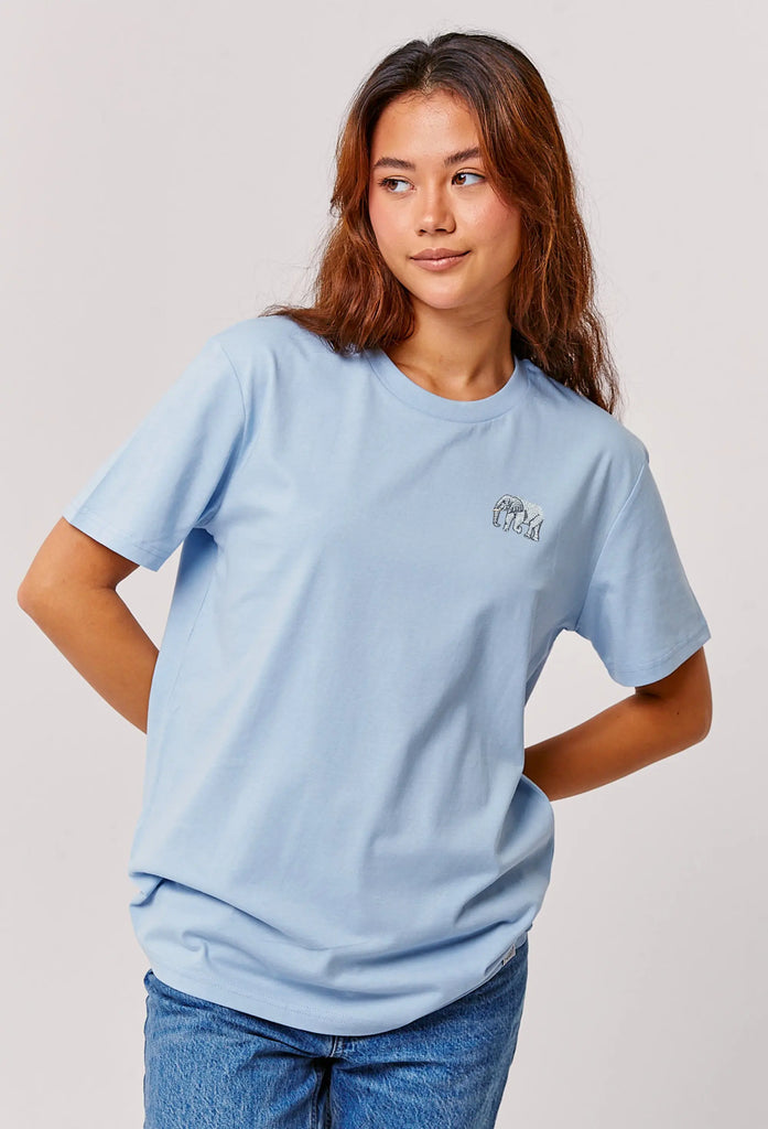 elephant womens t-shirt Big Wild Thought