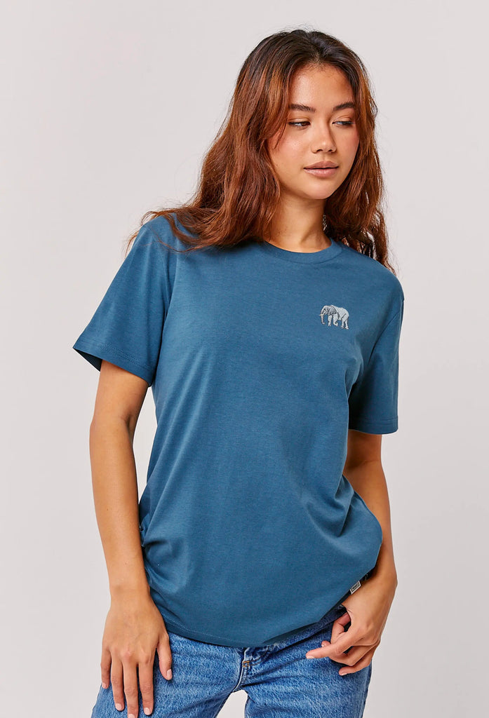elephant womens t-shirt Big Wild Thought