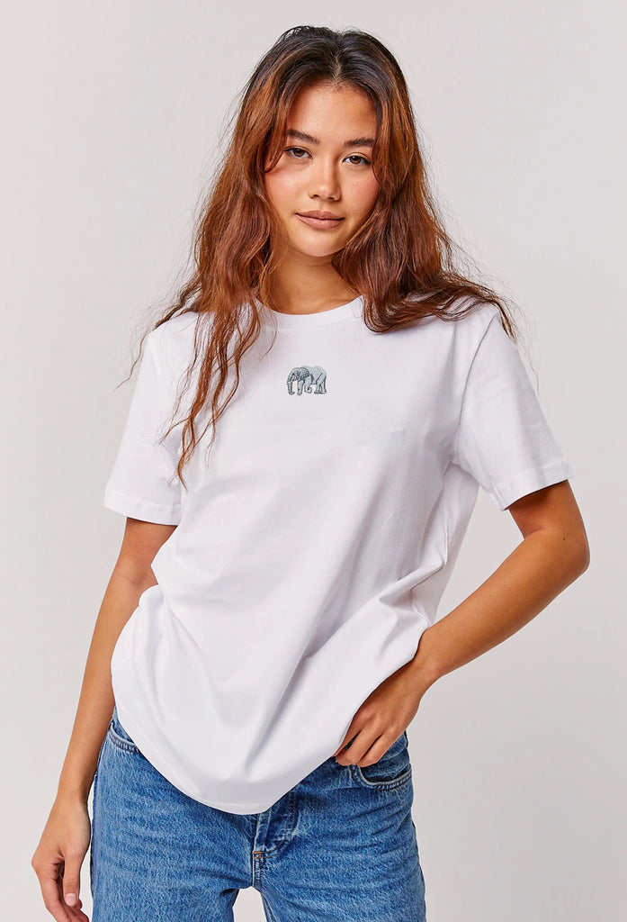 elephant womens t-shirt Big Wild Thought