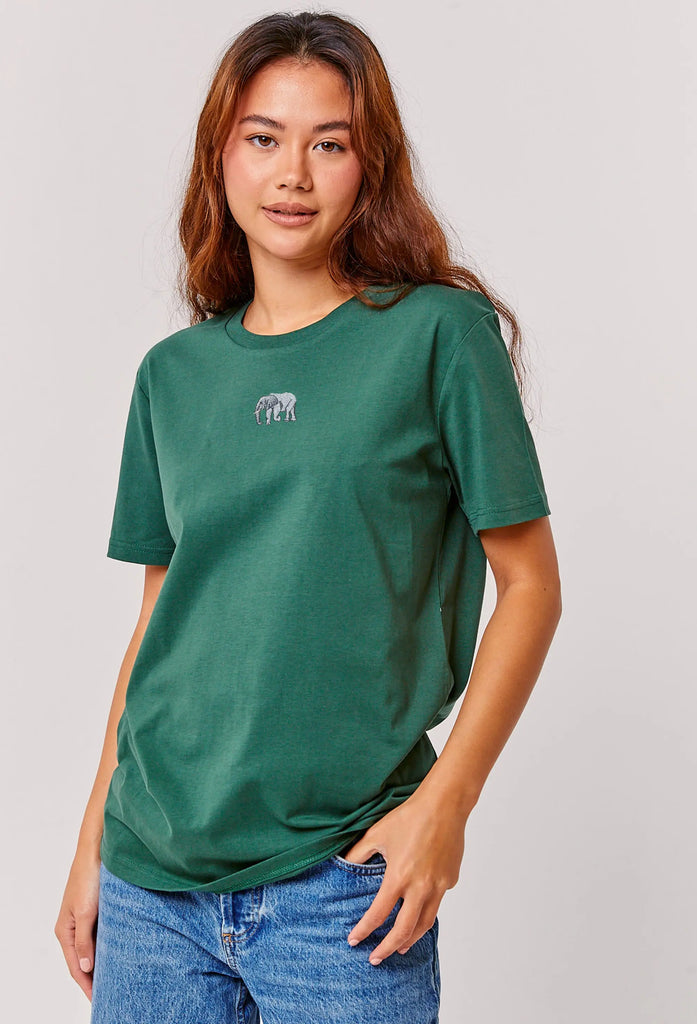 elephant womens t-shirt Big Wild Thought