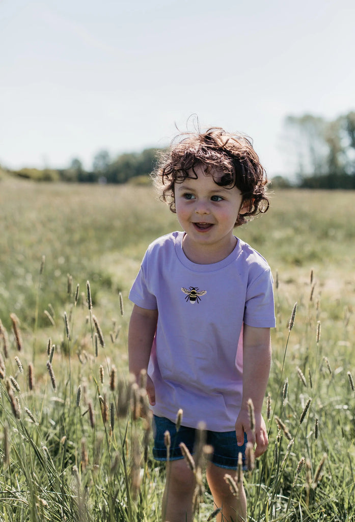 garden bumblebee childrens t-shirt Big Wild Thought