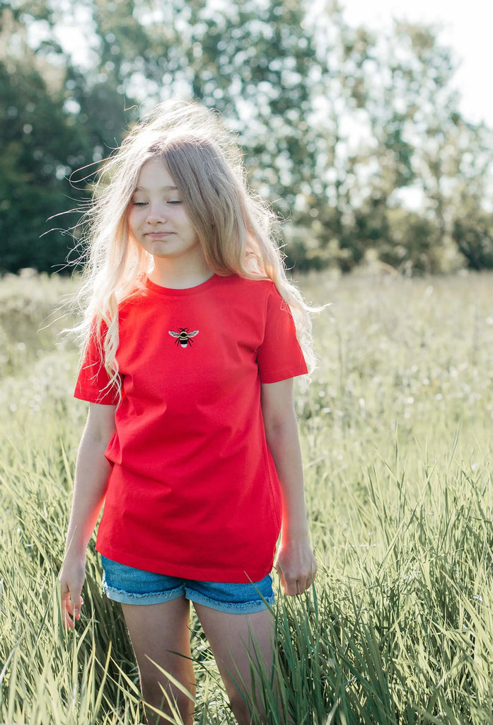 garden bumblebee childrens t-shirt Big Wild Thought