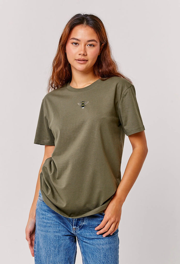 garden bumblebee womens t-shirt Big Wild Thought