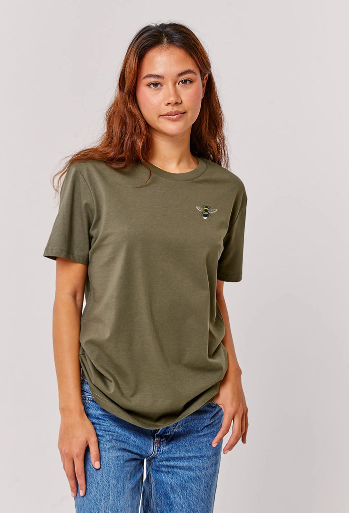 garden bumblebee womens t-shirt Big Wild Thought