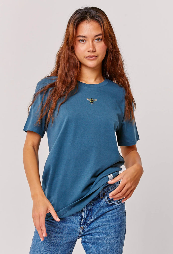 garden bumblebee womens t-shirt Big Wild Thought