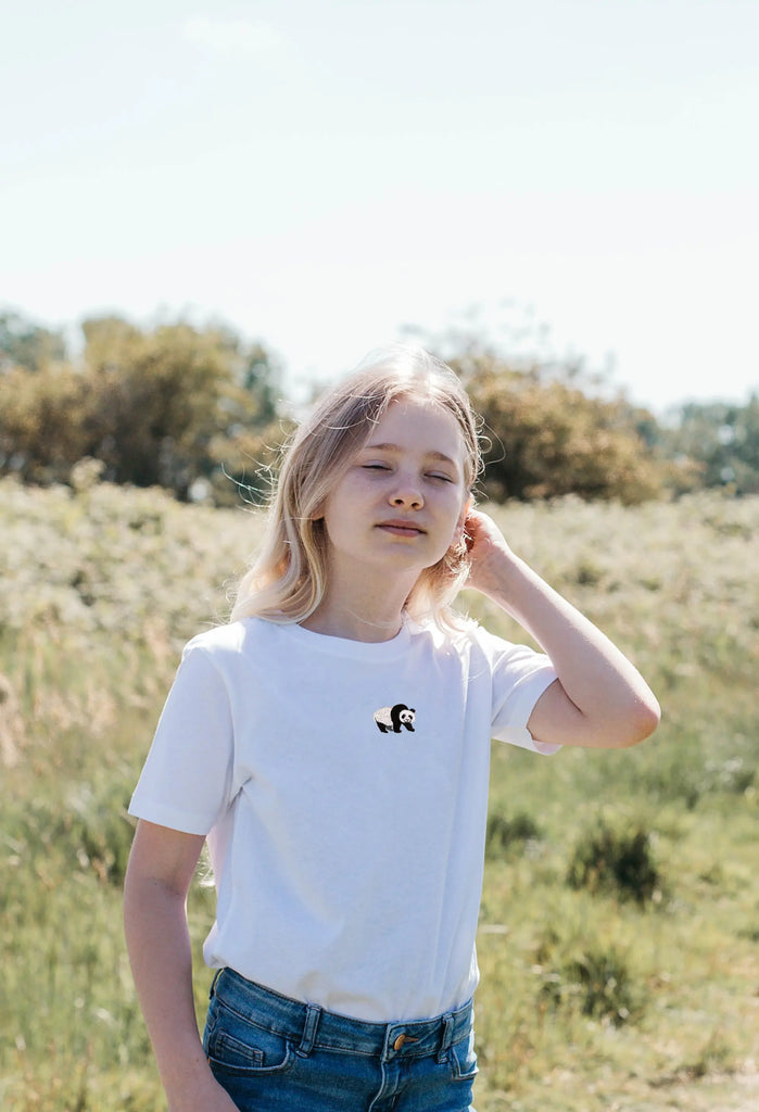 giant panda childrens t-shirt Big Wild Thought