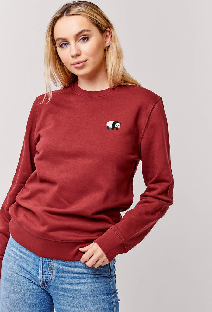 giant panda womens sweatshirt Big Wild Thought