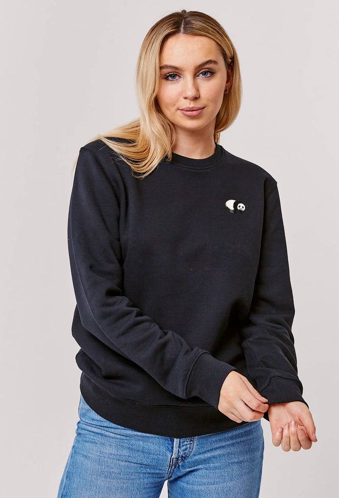 giant panda womens sweatshirt Big Wild Thought