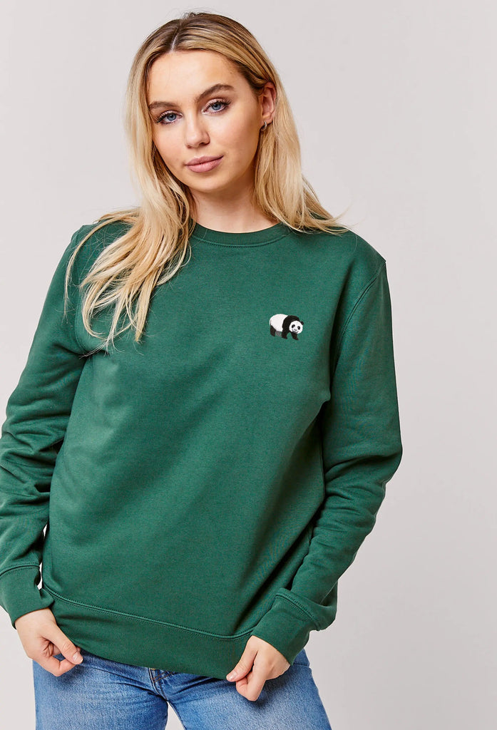 giant panda womens sweatshirt Big Wild Thought