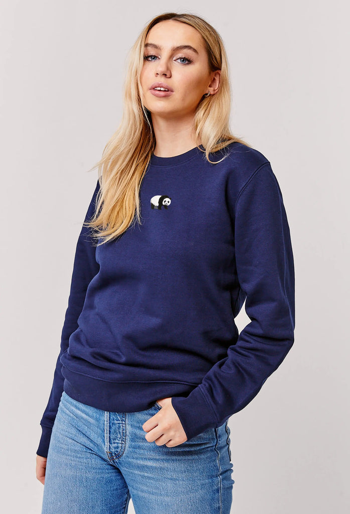 giant panda womens sweatshirt Big Wild Thought