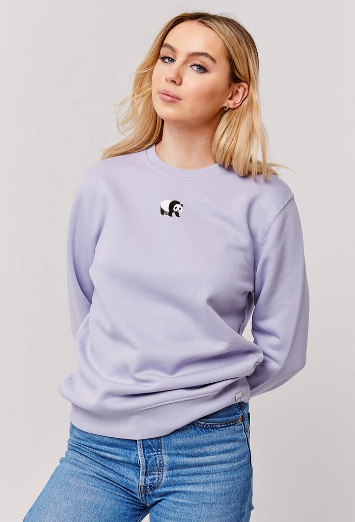 giant panda womens sweatshirt Big Wild Thought