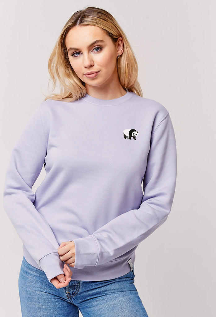 giant panda womens sweatshirt Big Wild Thought