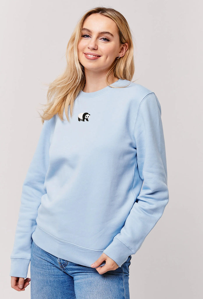 giant panda womens sweatshirt Big Wild Thought