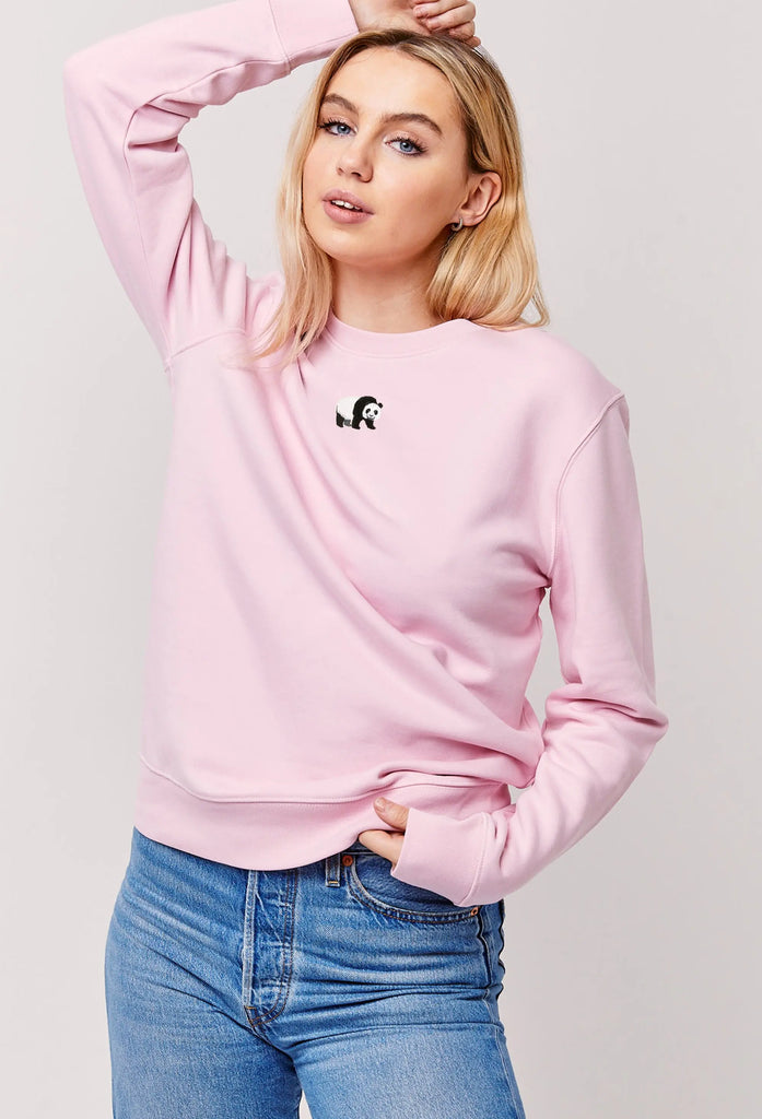 giant panda womens sweatshirt Big Wild Thought