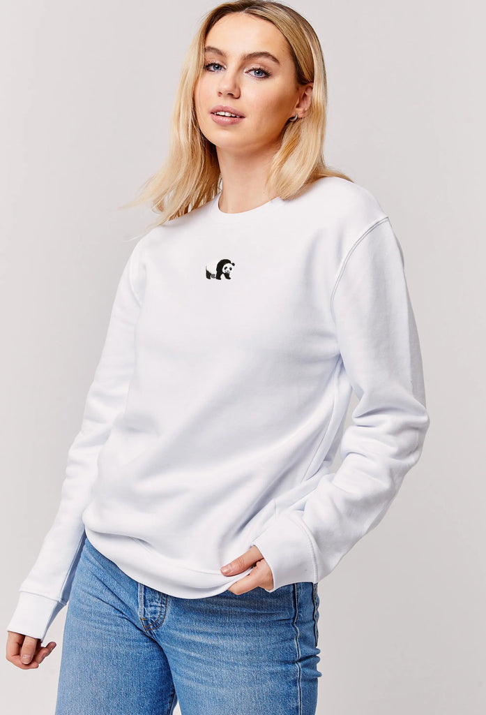 giant panda womens sweatshirt Big Wild Thought