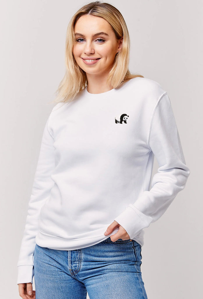giant panda womens sweatshirt Big Wild Thought