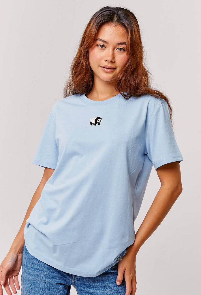 giant panda womens t-shirt Big Wild Thought