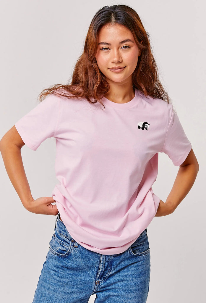 giant panda womens t-shirt Big Wild Thought