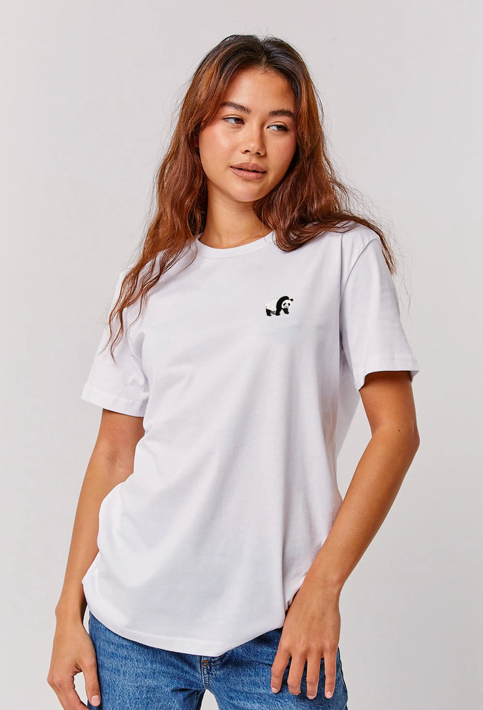 giant panda womens t-shirt Big Wild Thought