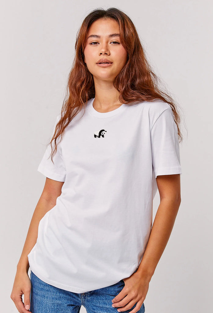 giant panda womens t-shirt Big Wild Thought