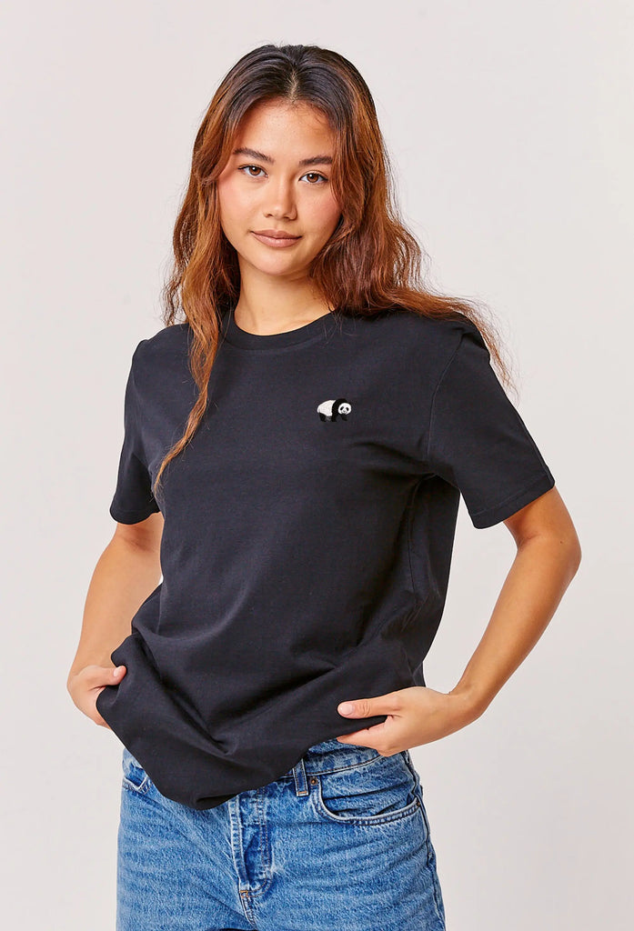 giant panda womens t-shirt Big Wild Thought