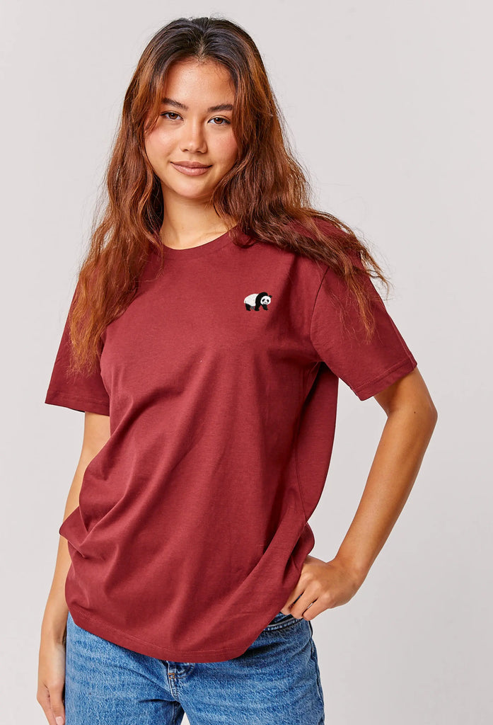 giant panda womens t-shirt Big Wild Thought