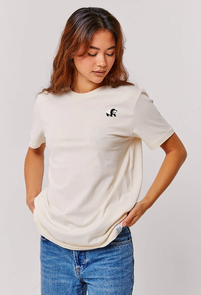giant panda womens t-shirt Big Wild Thought