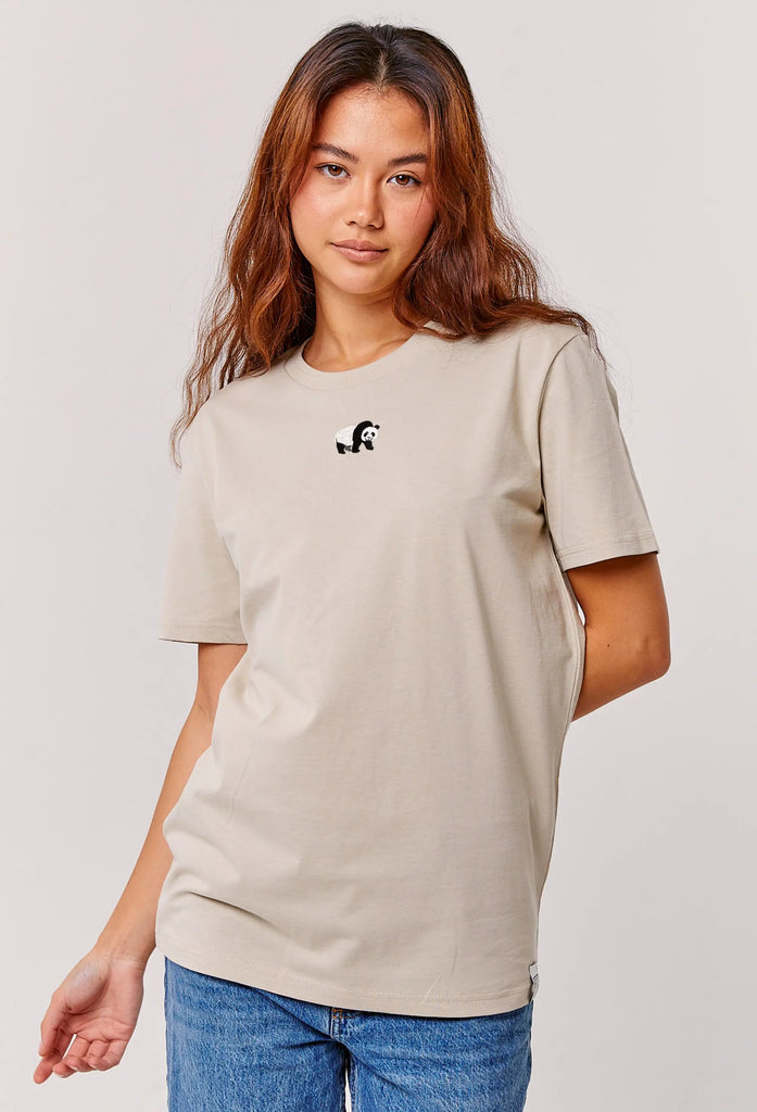 giant panda womens t-shirt Big Wild Thought