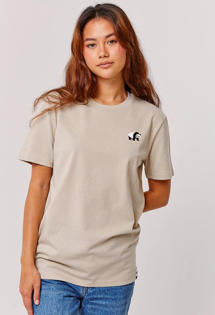 giant panda womens t-shirt Big Wild Thought