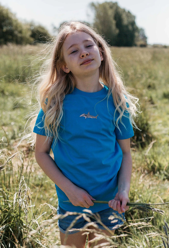 hammerhead shark childrens t-shirt Big Wild Thought