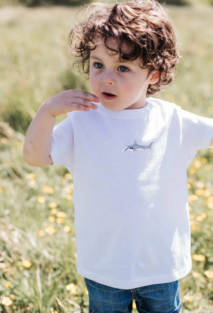 hammerhead shark childrens t-shirt Big Wild Thought