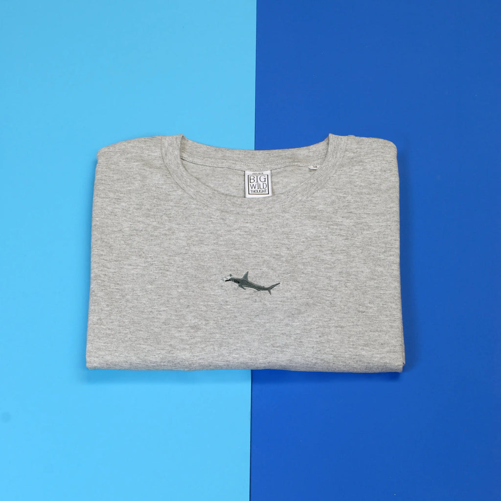 hammerhead shark mens t-shirt Big Wild Thought
