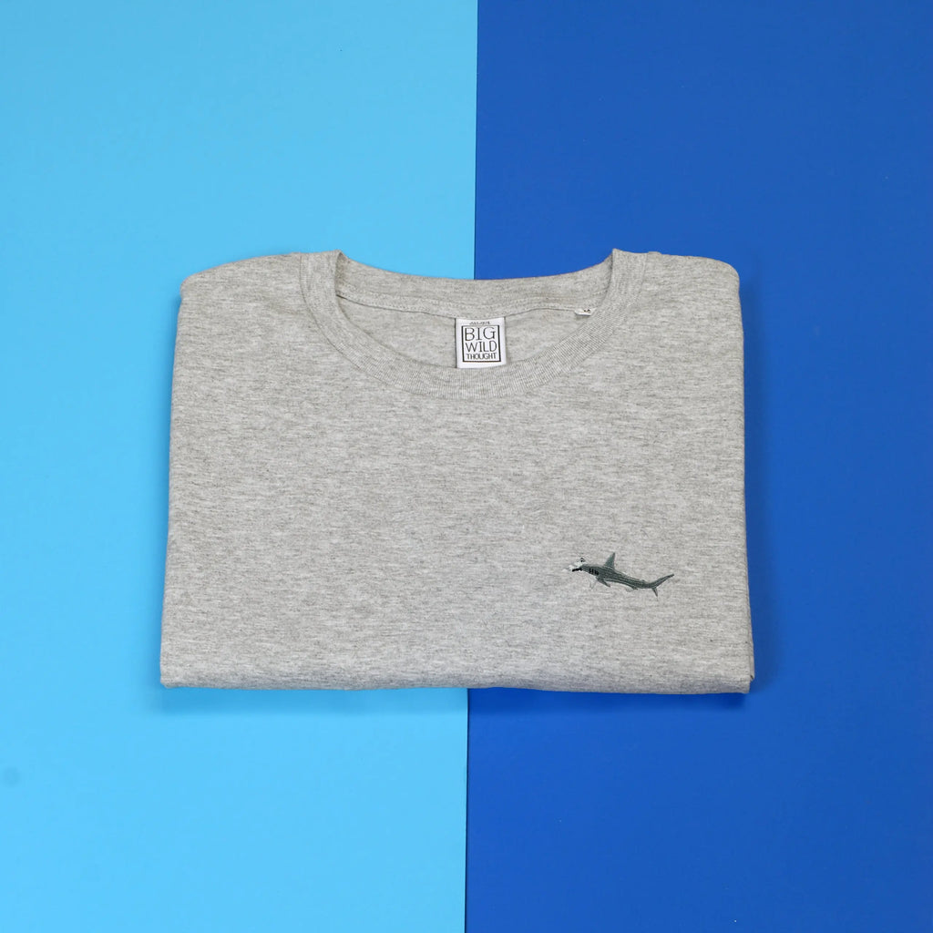 hammerhead shark mens t-shirt Big Wild Thought