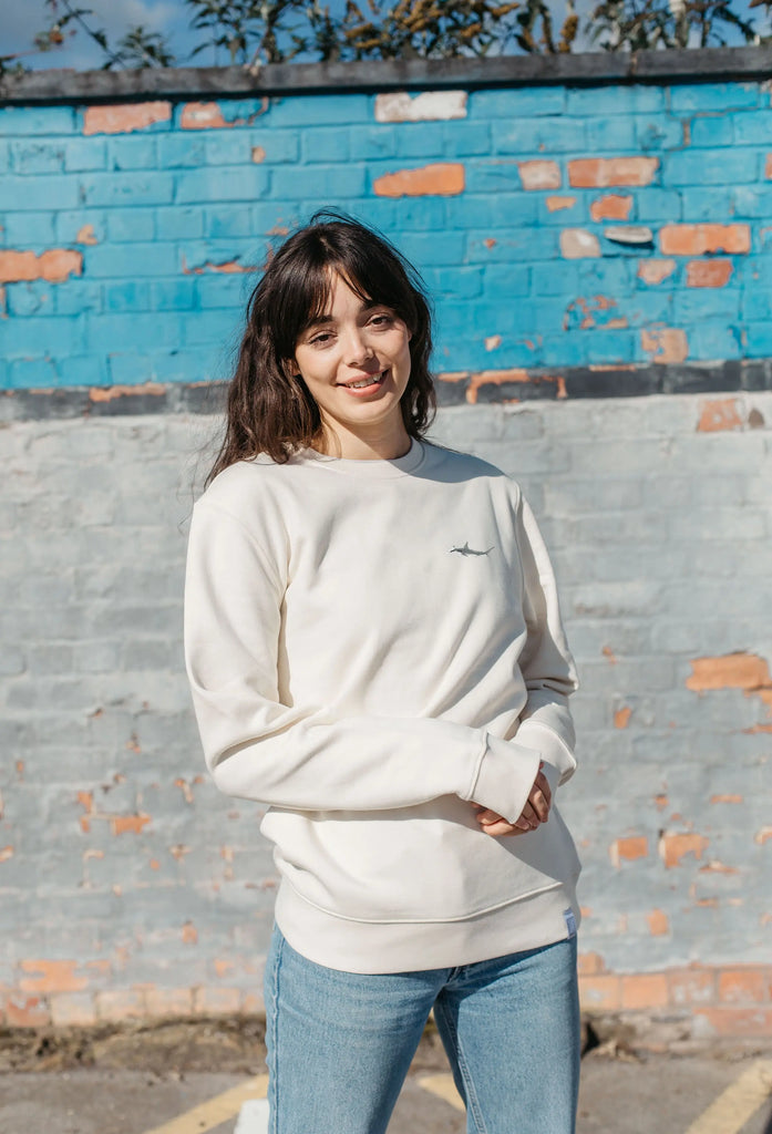 hammerhead shark womens sweatshirt Big Wild Thought