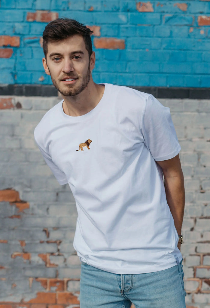 lion mens t-shirt Big Wild Thought