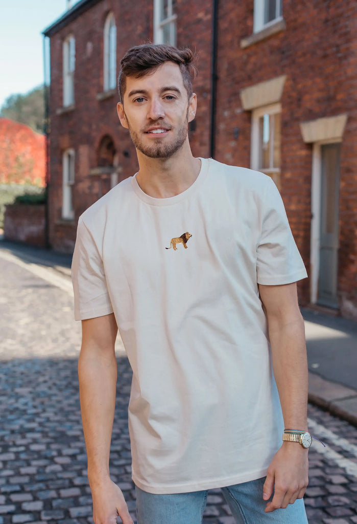 lion mens t-shirt Big Wild Thought