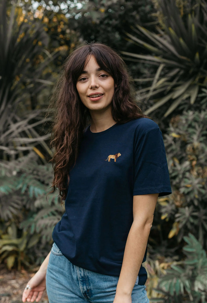 lion womens t-shirt Big Wild Thought