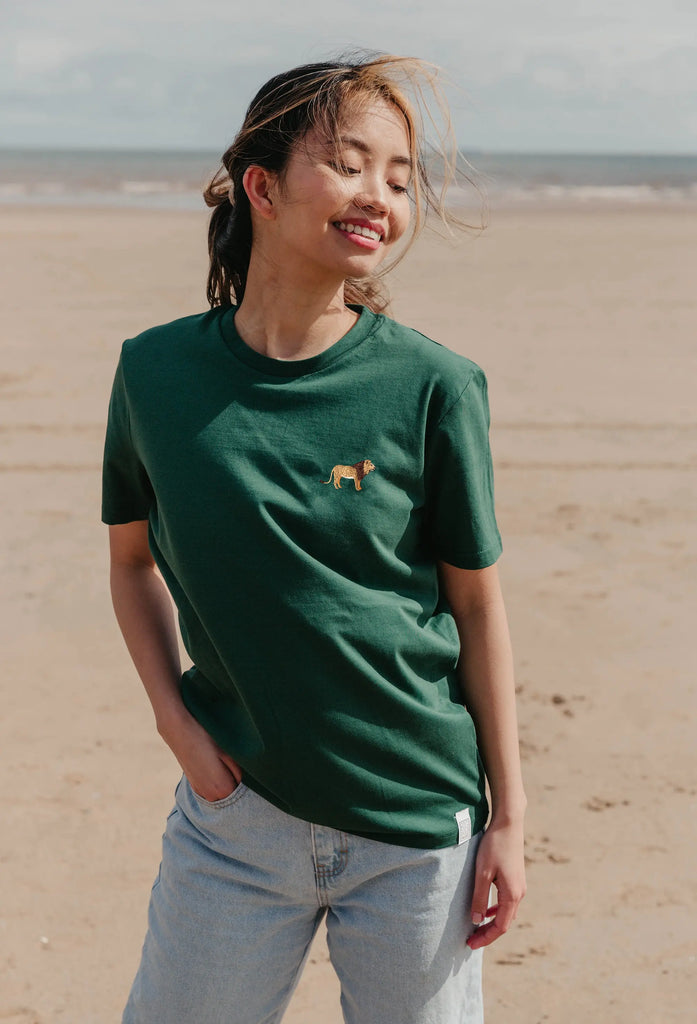 lion womens t-shirt Big Wild Thought