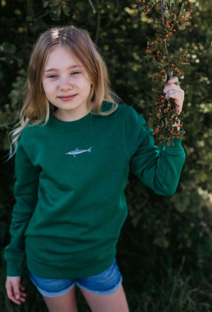 mako shark childrens sweatshirt Big Wild Thought